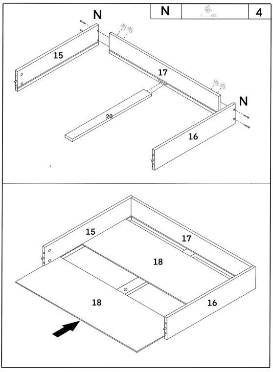 OTTO WF289696AAW House Bed - Fig 10