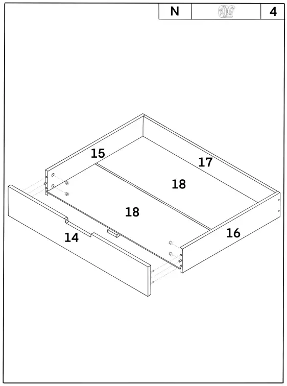 OTTO WF289696AAW House Bed - Fig 11