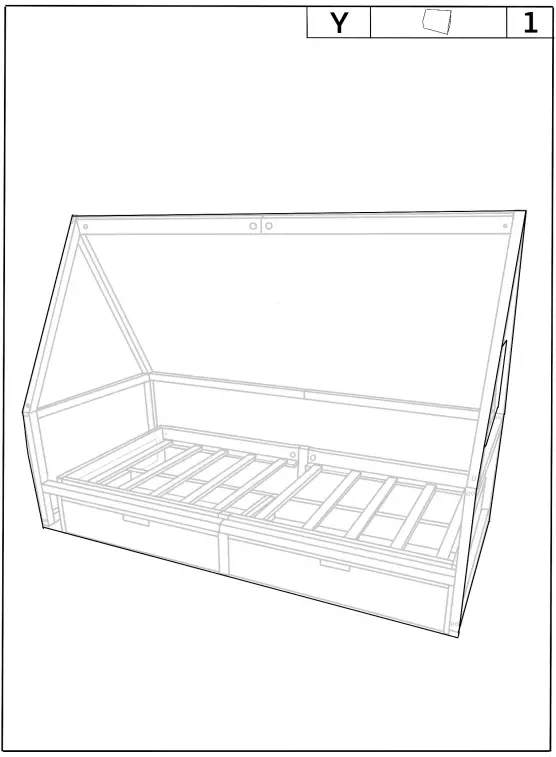 OTTO WF289696AAW House Bed - Fig 13