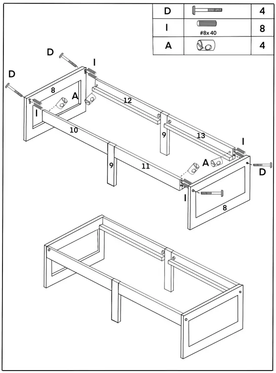 OTTO WF289696AAW House Bed - Fig 7
