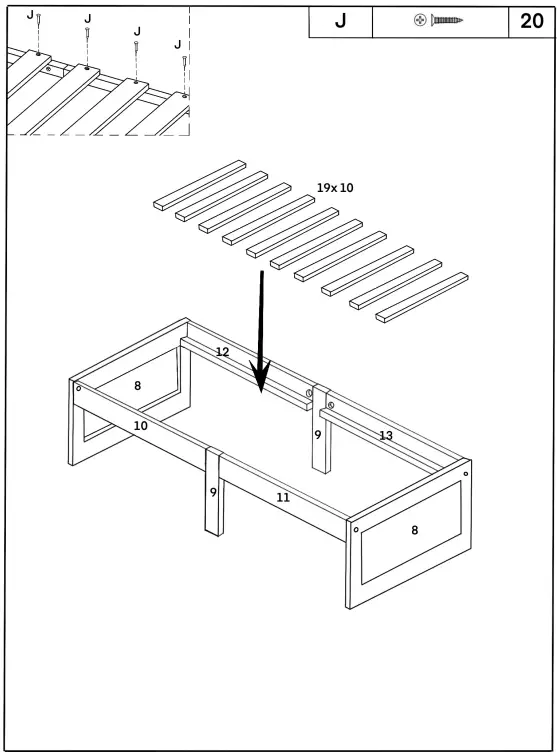 OTTO WF289696AAW House Bed - Fig 8