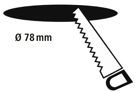 hama 00176588 WiFi LED Downlight - ceiling