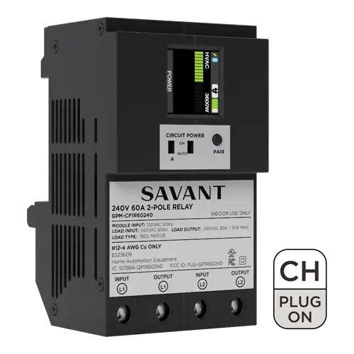 Savant Gpm-h1r60240-21 60 Amp Power Module Installation Guide Savant Gpm-h1r60240-21 60 Amp Power Module Installation Guide