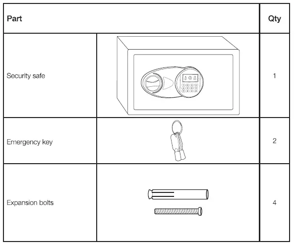 Amazon basic BOOUG9HB1Q Security Lock Box fig-1