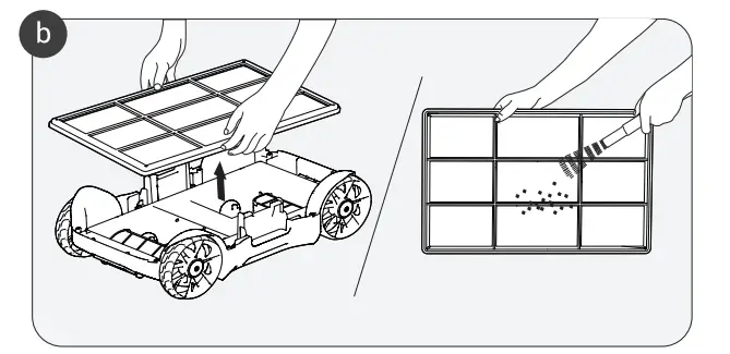AIPER Seagull Plus Robotic Pool Cleaner - Cleaning 2
