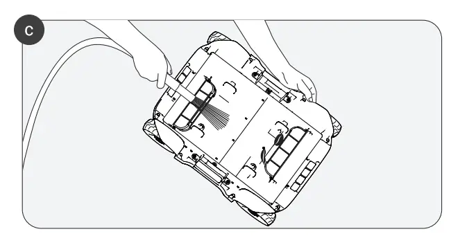 AIPER Seagull Plus Robotic Pool Cleaner - Cleaning 3