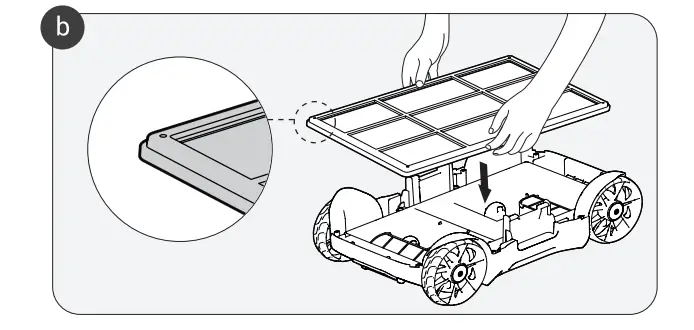 AIPER Seagull Plus Robotic Pool Cleaner - install 2