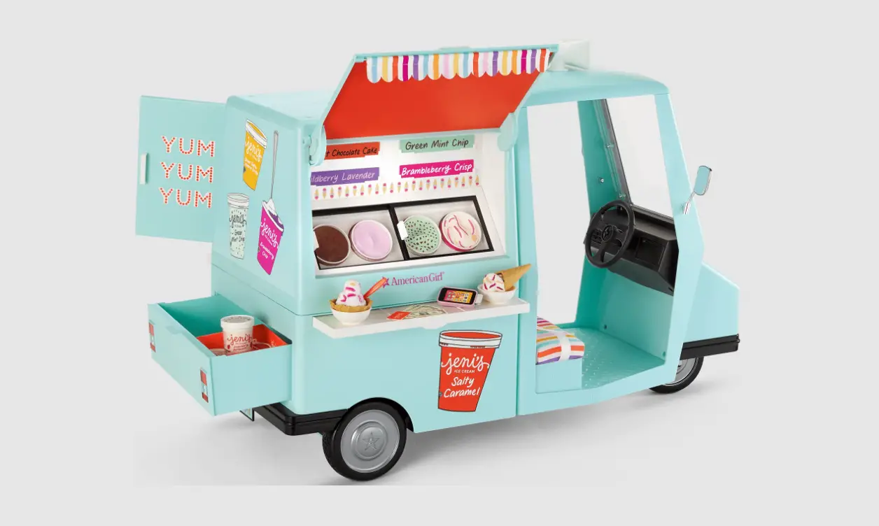 American Girl Hmf25-0970 Full Of Flavor Ice Cream Truck Instruction Manual