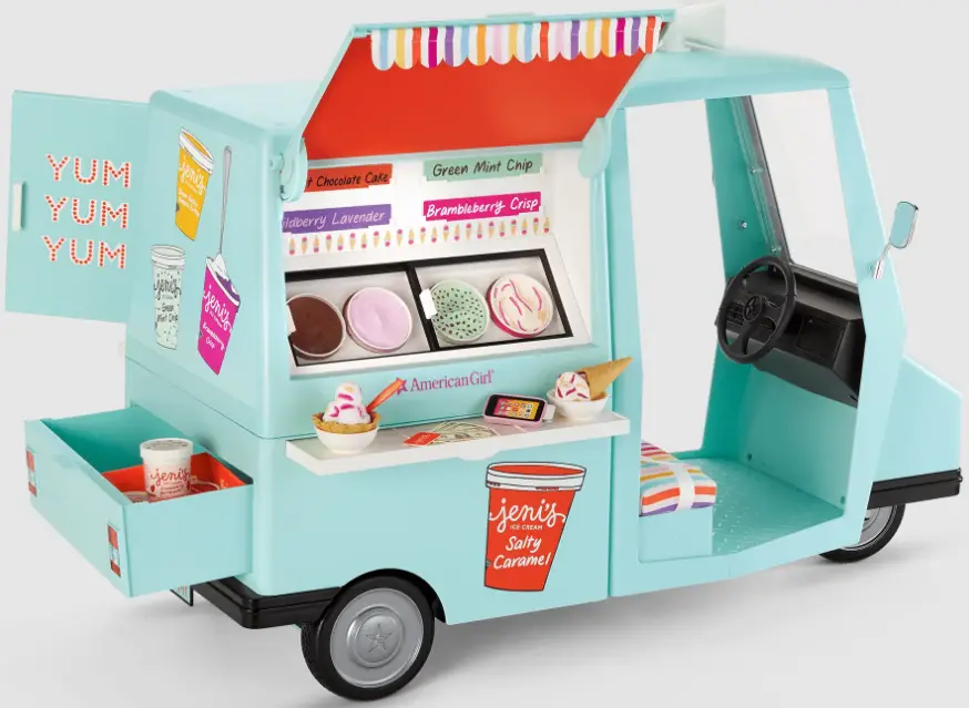 American Girl HMF25-0970 Full of Flavor Ice Cream Truck