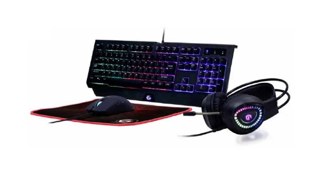 Gembird Ggs-umgl4-01 4-in-1 Backlight Gaming Kit User Manual