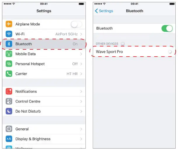 WAVE Sport True Wireless Earbuds - Activate your mobile phone's Bluetooth pairing function