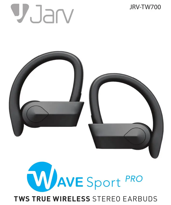 WAVE Sport True Wireless Earbuds User's Guide