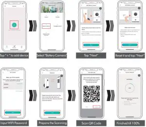 Connect Camera to APP