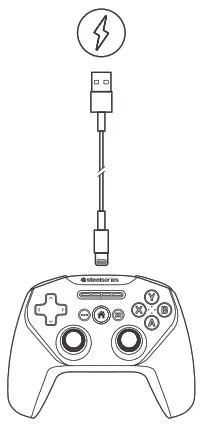 steelseries NIMBUS+ Apple Arcade Gaming Controller - POWER