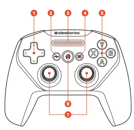 steelseries NIMBUS+ Apple Arcade Gaming Controller - PRODUCT OVERVIEW