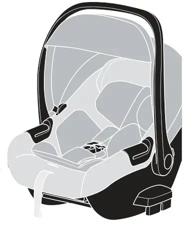 inglesina Darwin Infant Child Car Seat - Cover