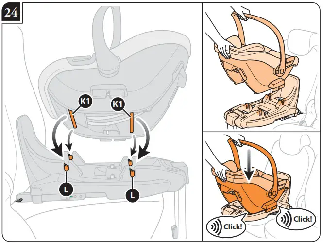 inglesina Darwin Infant Child Car Seat - Product Overview 12