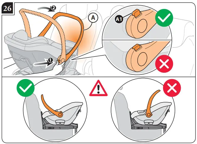 inglesina Darwin Infant Child Car Seat - Product Overview 14