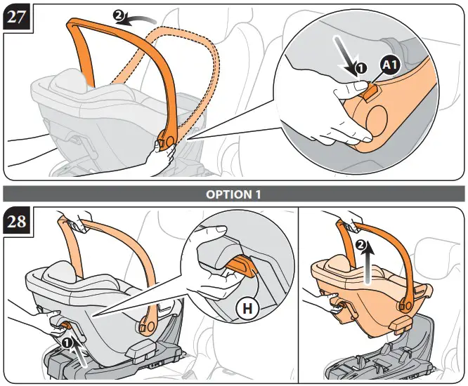 inglesina Darwin Infant Child Car Seat - Product Overview 15