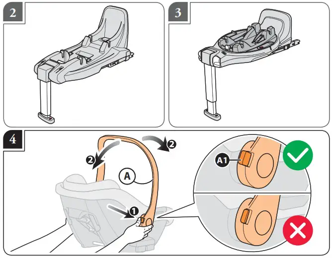 inglesina Darwin Infant Child Car Seat - Product Overview 2