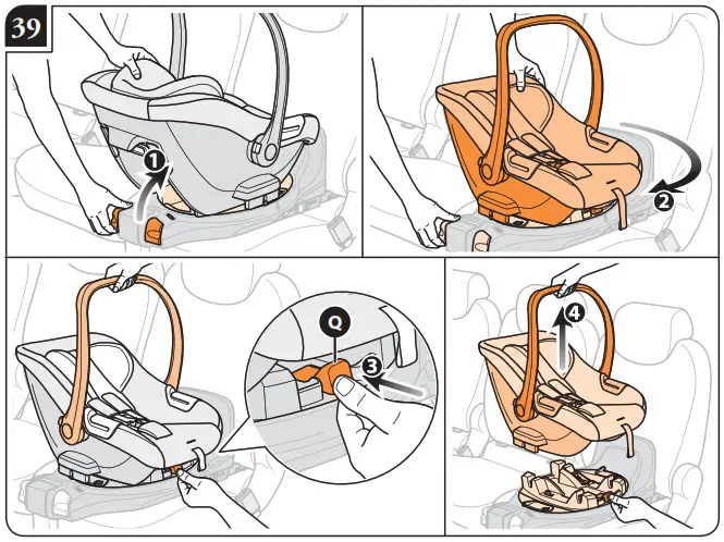 inglesina Darwin Infant Child Car Seat - Product Overview 21