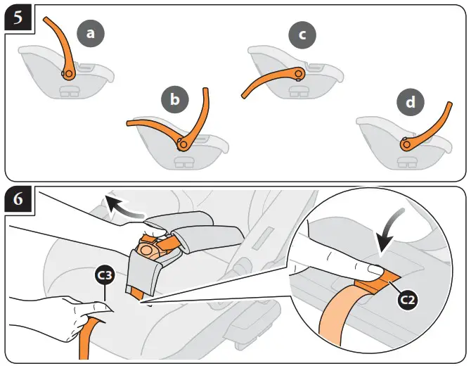 inglesina Darwin Infant Child Car Seat - Product Overview 3