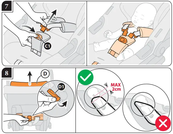 inglesina Darwin Infant Child Car Seat - Product Overview 4