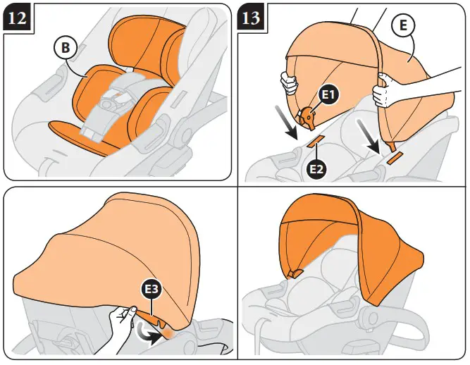 inglesina Darwin Infant Child Car Seat - Product Overview 6