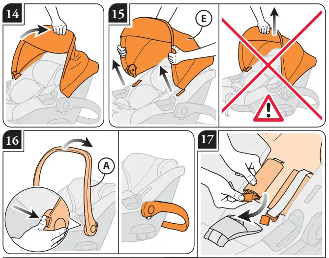inglesina Darwin Infant Child Car Seat - Product Overview 7