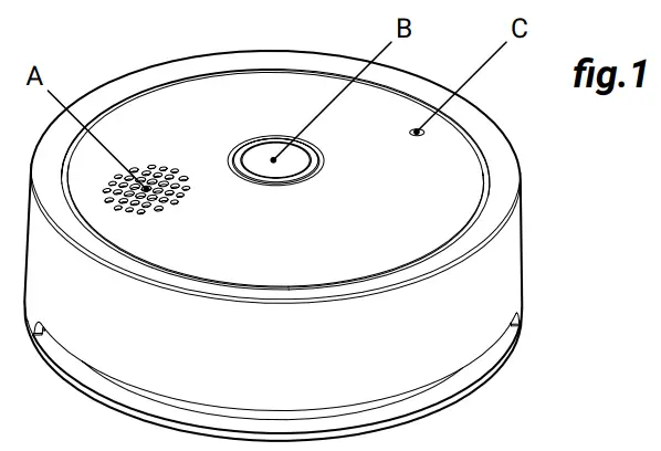 Shelly Plus Smoke Smart Smoke Alarm -