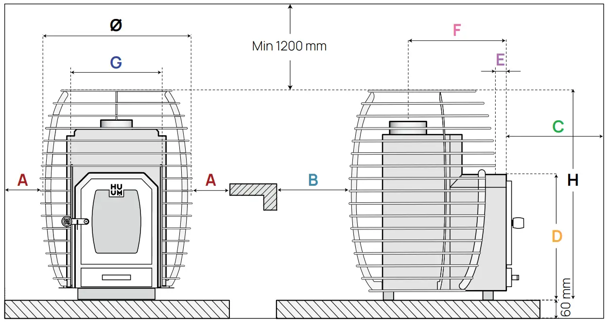 HUUM h1008l03 Hive Wood - Fig