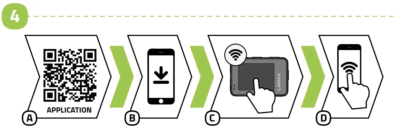 LAMAX X9.2 Action Camera 4K - qr code