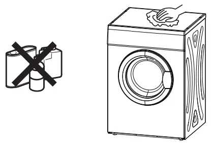 Midea MD100A70 Dryer - drum