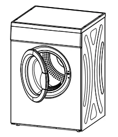 Midea MD100A70 Dryer - human