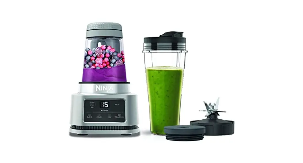 Ninja Cb100uk Power Nutri Blender 2-in-1 User Guide