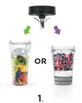 NINJA CB100UK Power Nutri Blender 2-in-1 -NINJA CB100