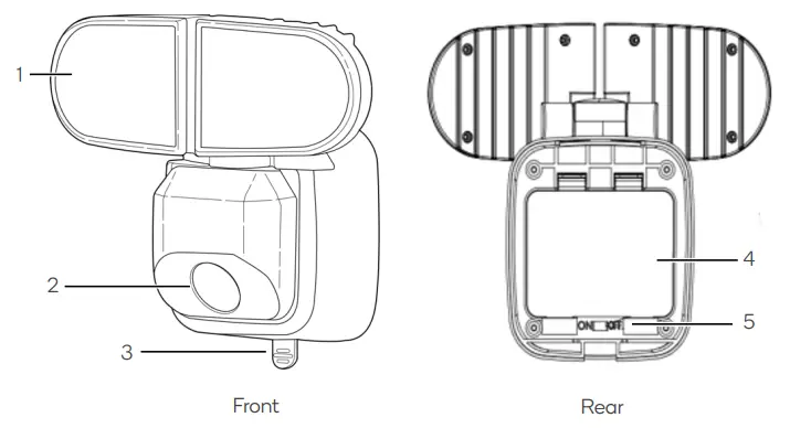 kogan NBOTLTFLBPA Battery Powerd Outdoor -- OVERVIEW