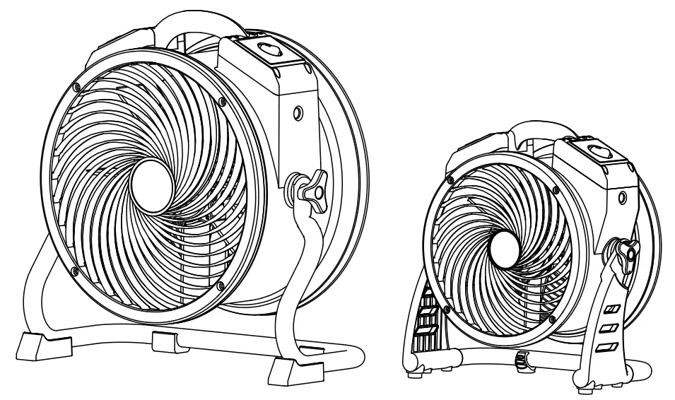 XPOWER FC-100 Air Circulator, Carpet Dryer - Introduction