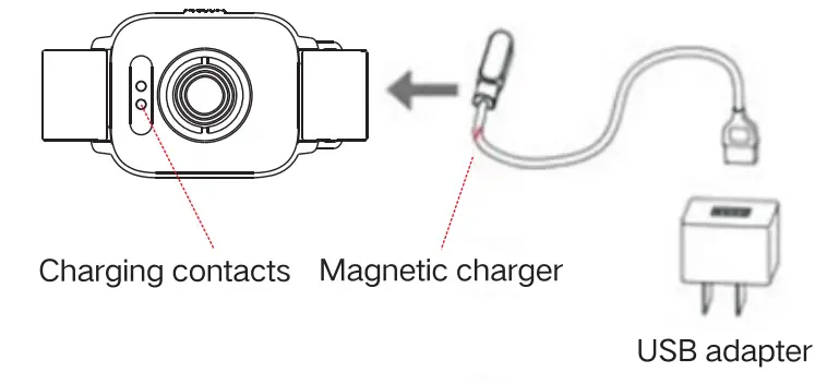 Glory Fit P32A Intelligent Smart Watch - overview1