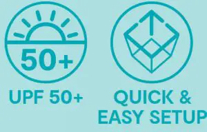 anko Jolla Instant-Up Beach Shelter -