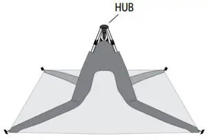 anko Jolla Instant-Up Beach Shelter - BEACH SHELTER 1