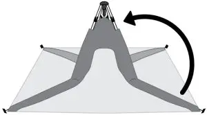 anko Jolla Instant-Up Beach Shelter - TAKE DOWN 2