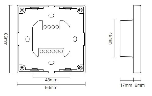 MiBOXER 3-in-1 Panel Controller P3 fig1