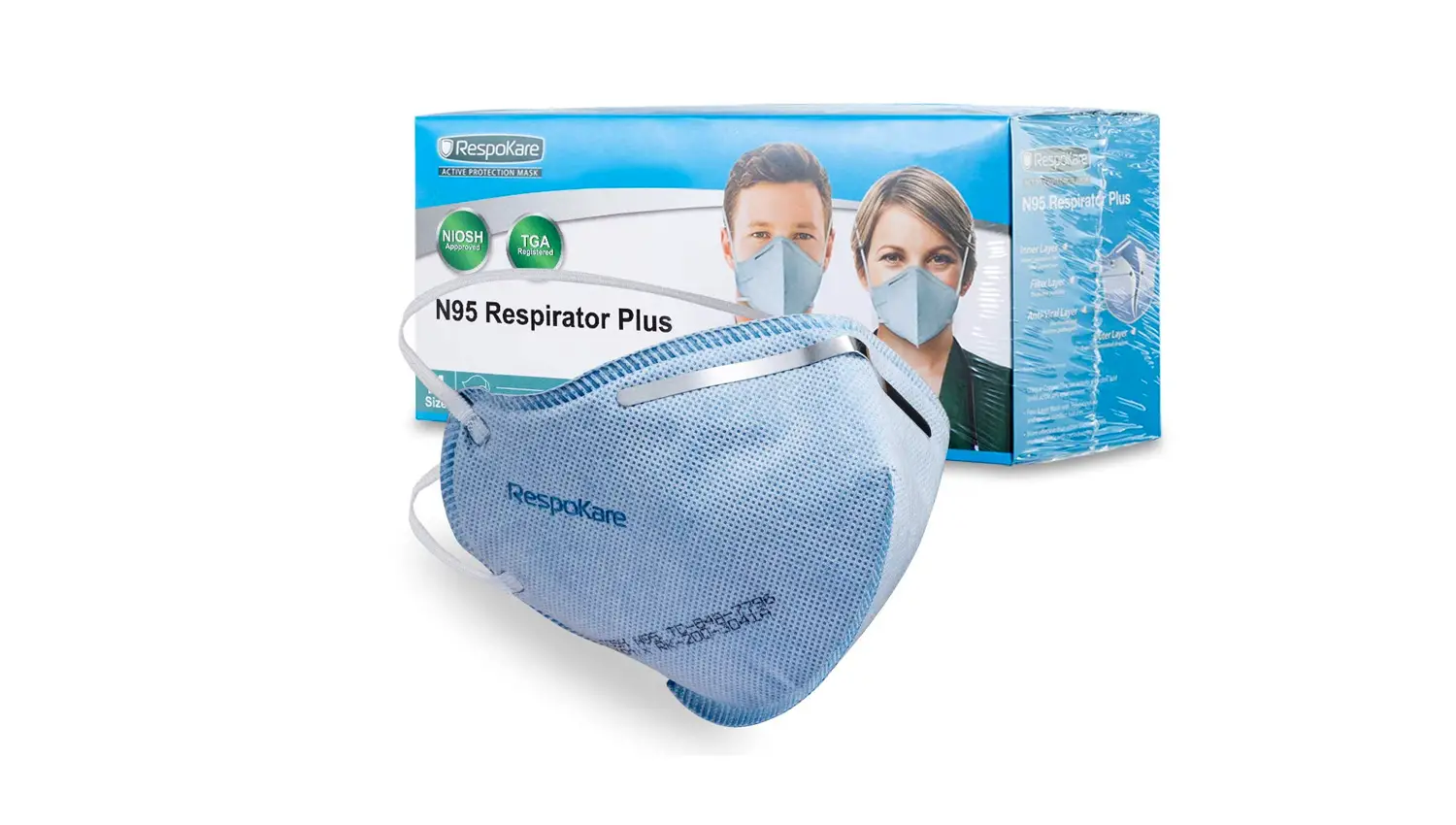 Respokare N95 Surgical Respirator Plus Application Instructions