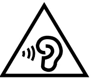 High volume warning icon