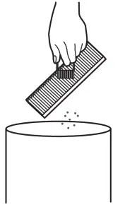 VIOMI Robot Vacuum S9 UV Automatic Dirt Disposalal - filter screen and clamp