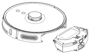 VIOMI Robot Vacuum S9 UV Automatic Dirt Disposalal - machine.