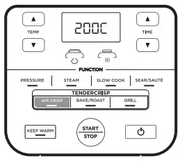 NINJA OP300UK Multi Cooker - CRISPING LID