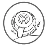 NINJA OP300UK Multi Cooker - SEAL position