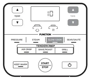 NINJA OP300UK Multi Cooker - TIME arrows 1